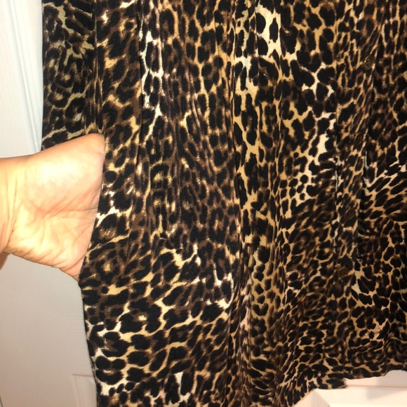ZARA cheetah flowy dress with pockets - Picture 6 of 7